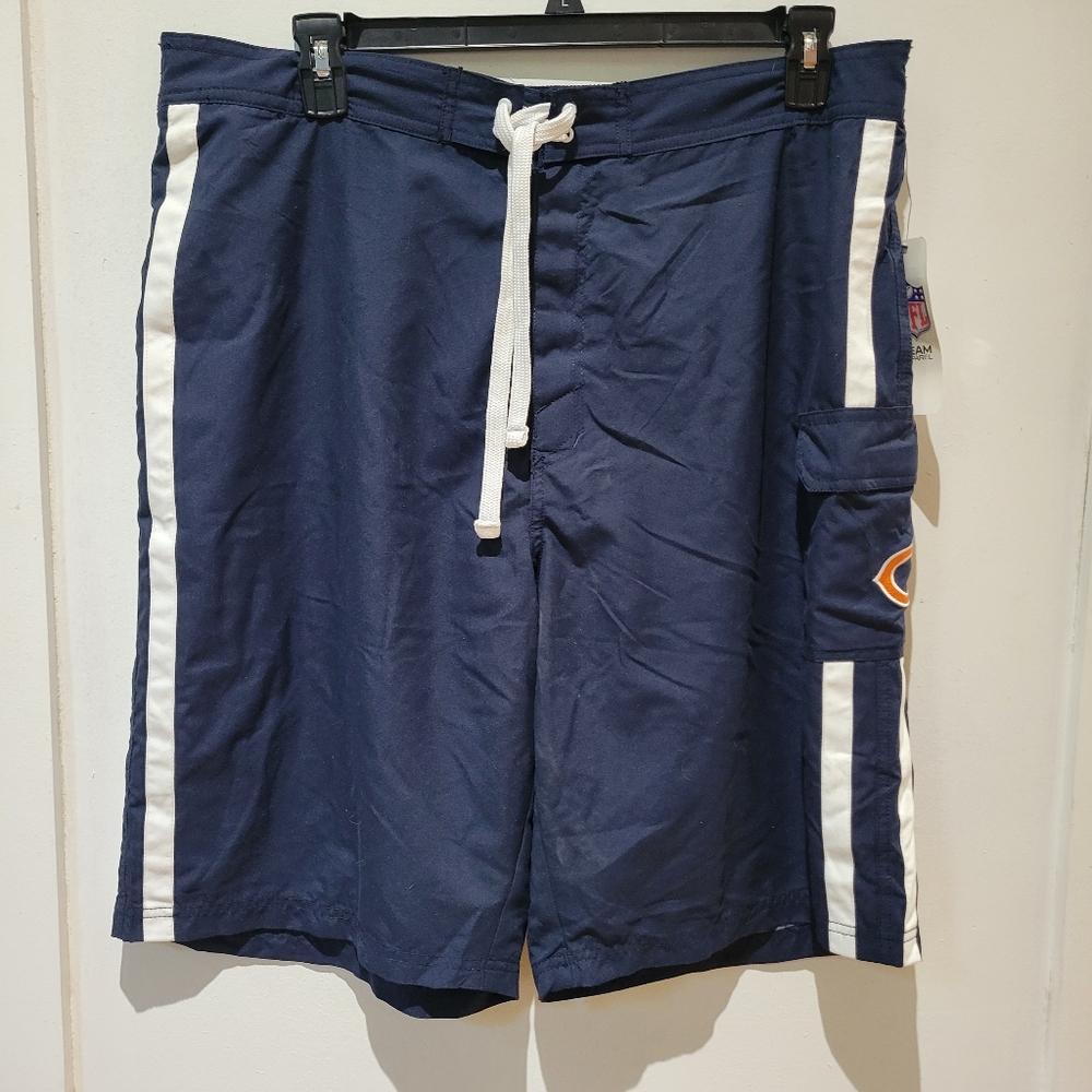 Chicago Besrs Navy Blue Swim Trunks